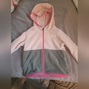 3t northface light fleece jacket